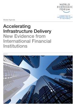 Accelerating Infrastructure Delivery New Evidence from
