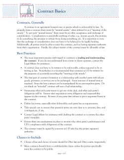 a PDF version of Contract Basics