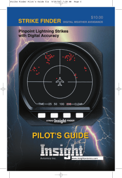 Pilot Guide - Insight Avionics