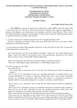 Income&ndash;tax (15th Amendment) Rules, 2016