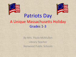 United States Symbols - Norwood Public Schools