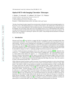 Optical SETI with Imaging Cherenkov Telescopes