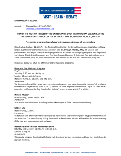 Honor the Military Heroes of the United States Over Memorial Day