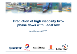Prediction of high viscosity two