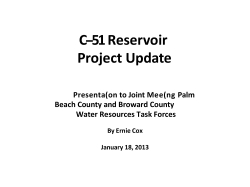 C-51 Project Status Update