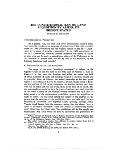 PLJ volume 59 first quarter -01- Esteban B. Bautista