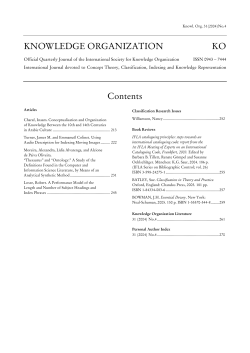 Contents/Contents Page