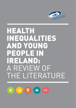 Health Inequalities and Young People in Ireland