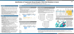 (TRK) Point Mutations in Cancer