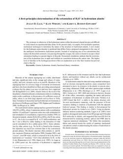 A first-principles determination of the orientation of H3O+ in