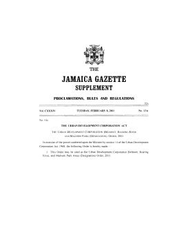(Designation) Order, 2011