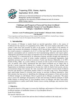 Challenges and Prospects of Farm and Non-Farm
