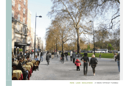 park lane boulevard - New London Architecture