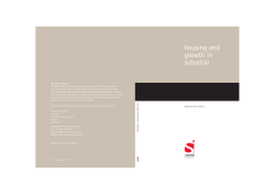 housing and growth in suburbia
