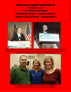 good news about democrats! - North Carolina Democratic Party