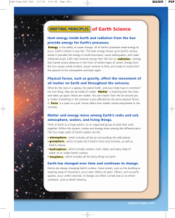 of Earth Science