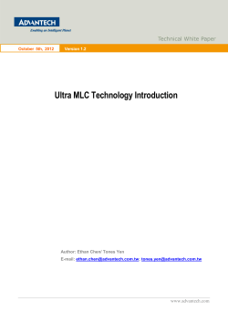 Ultra MLC Technology Introduction