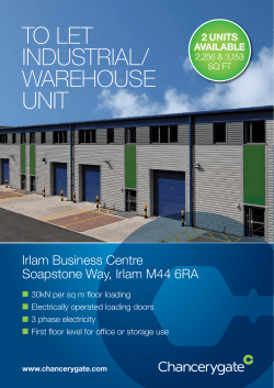 Irlam Business Park Irlam 3153 sq ft Industrial