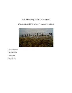 The Mourning After Columbine: Controversial Christian