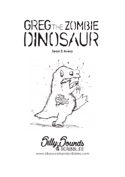 GREG THE zombie dinosaur