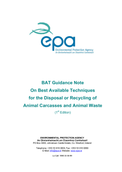 Integrated Pollution Prevention