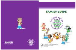 Family Guide: Building Blocks for a Healthy Future