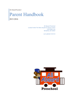 Parent`s Guide