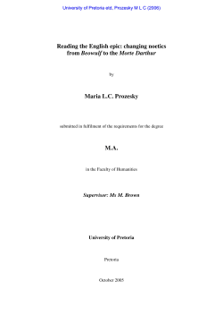Reading the English epic: changing noetics from Beowulf to the