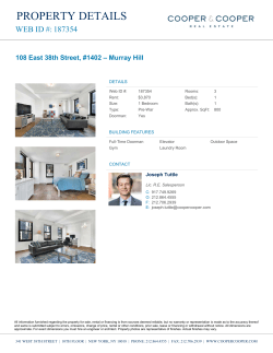 PROPERTY DETAILS