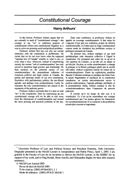 Constitutional Courage