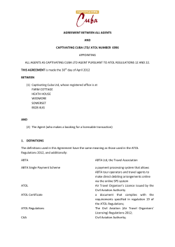 agreement between all agents and captivating cuba ltd