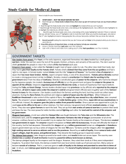 Study Guide for - Bardstown City Schools