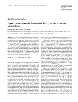 Rapid communication Physical properties of the Ba