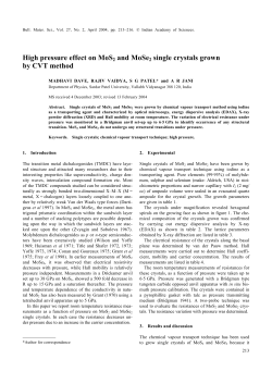 Fulltext PDF - Indian Academy of Sciences