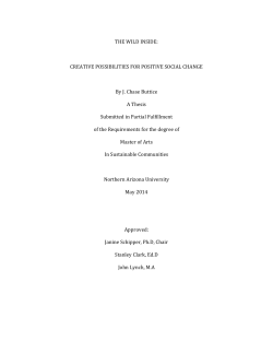 The Wild Inside - Northern Arizona University