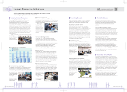 Human Resource Initiatives
