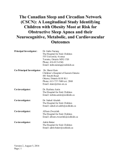 (CSCN): A Longitudinal Study Identifying Children with Obesity Most
