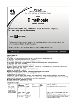 Dimethoate