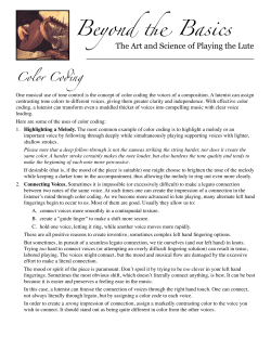 Color Coding - Carr Designs