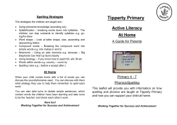 Active Literacy Spelling Primary 4