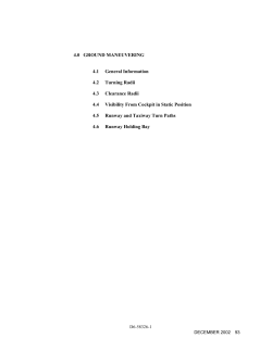 747 AIRPORT PLANNING DOCUMENT