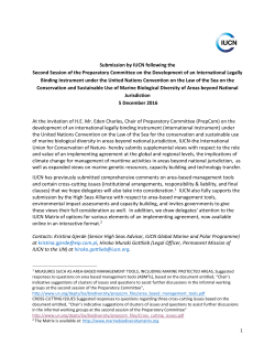 IUCN - the United Nations