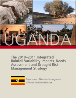 The 2010&ndash;2011 Integrated Rainfall Variability Impacts