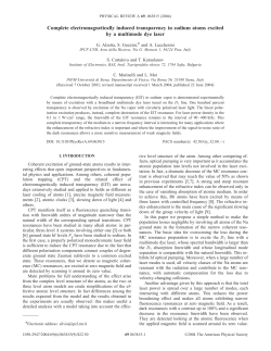 Complete electromagnetically induced transparency in sodium