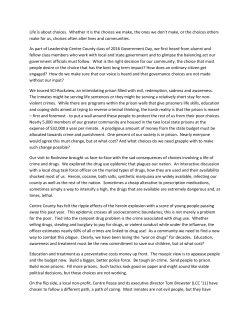 to View - Leadership Centre County