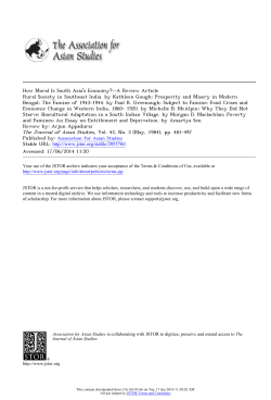 How Moral Is South Asia`s Economy?--A Review