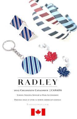 2015 Collegiate Catalogue | CANADA