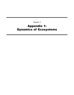 Appendix 1 - Manitoba Education