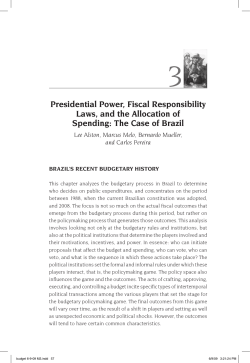 Presidential Power, Fiscal Responsibility Laws, and the