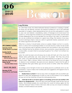 Long Division - First United Methodist Church of Crown Point